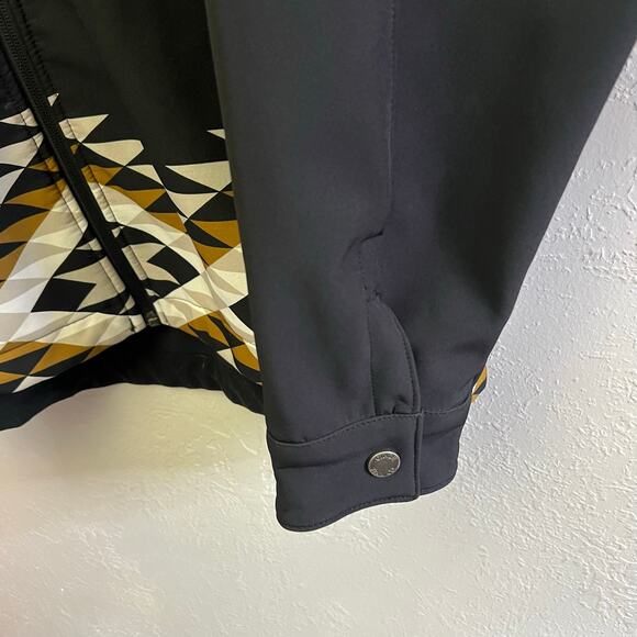 Cinch Mens Aztec Color Block Bonded Jacket Sz Large Rodeo Cowboy - Picture 4 of 14